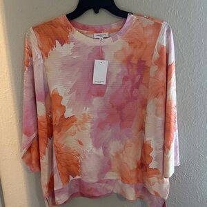 Westbound Multicolor Floral Blouse